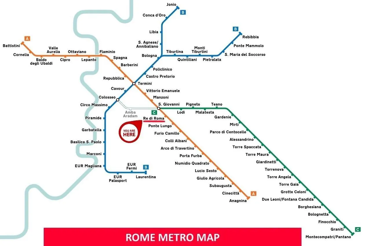 Intero Appartamento Nel Cuore Di Roma // Metro A~B~C 0*, Rome Italy